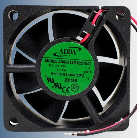 ADDA AD06012MX257000 12V 0.12A 2wires cooling fan ADDA AD06012MX257000 12V 0.12A 2wires cooling fan